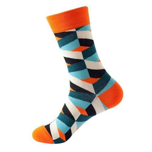 Chaussettes PSYCHEDELIQUE oranges