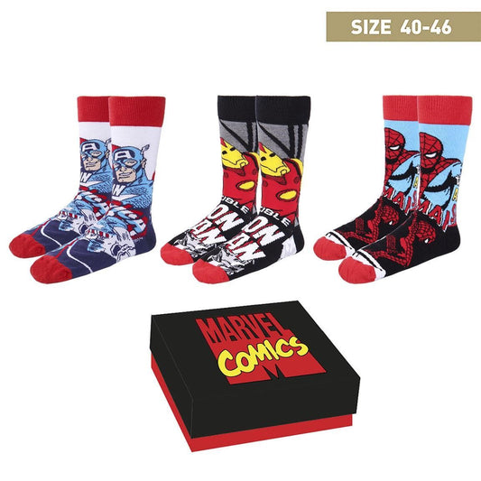 MARVEL - Coffret de chaussettes 40-46