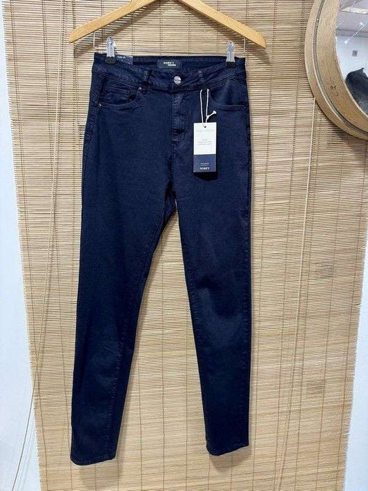 Jean slim push-up bleu marine