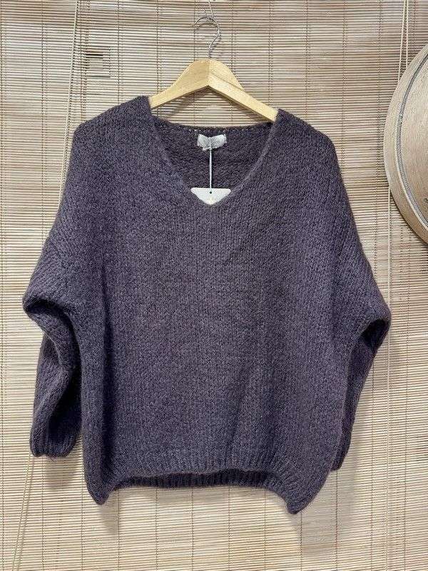 Pull LEONIE marron