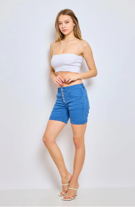 Short Place du Jour bleu roi