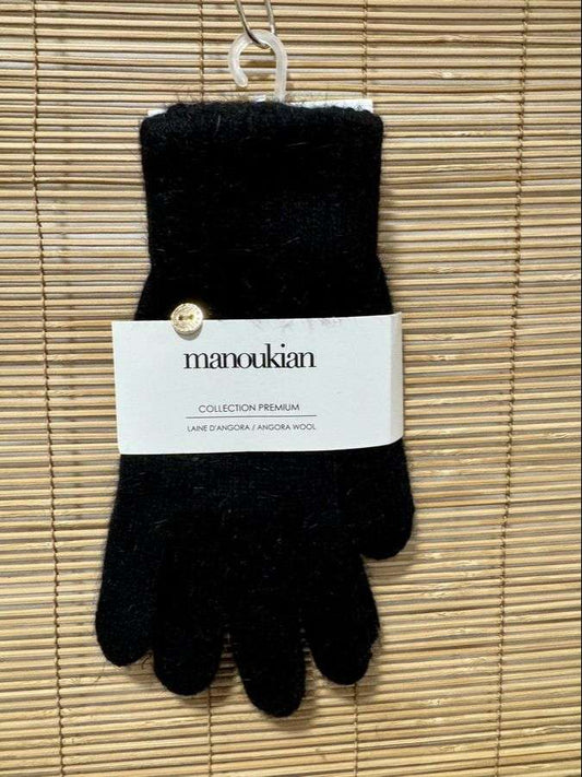 Gants MANOUKIAN noirs