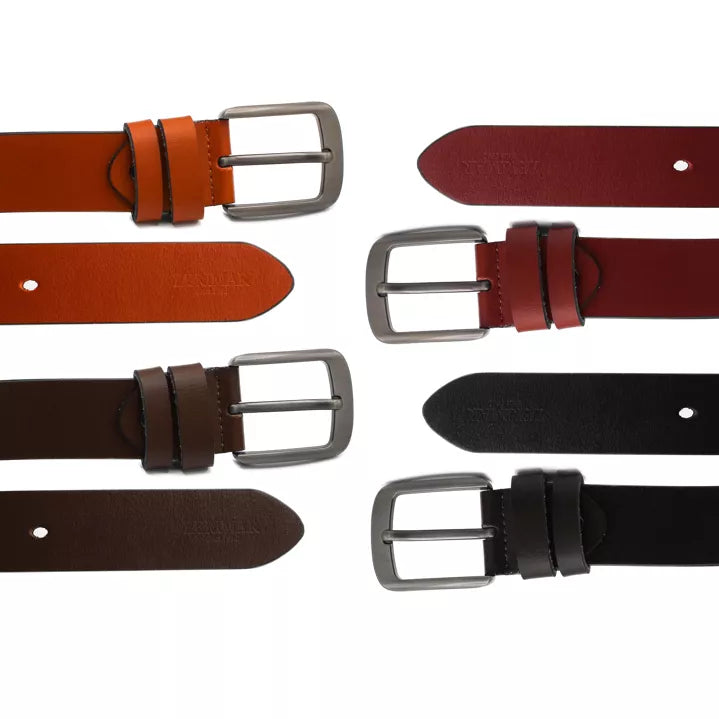 Ceinture Tan homme en cuir 110cm