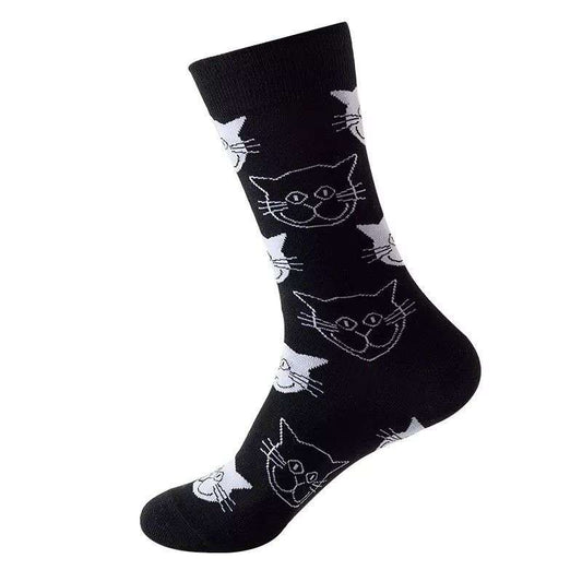 Chaussettes CHATS noires