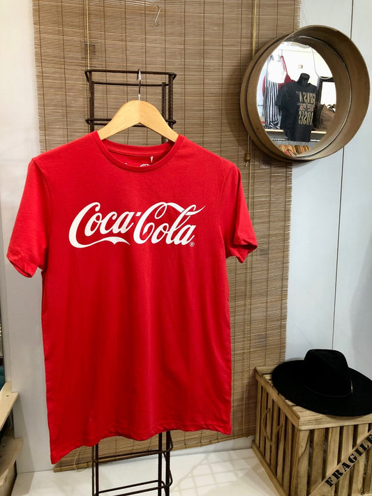 T-shirt COCA-COLA rouge