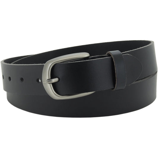 Ceinture homme noire en cuir