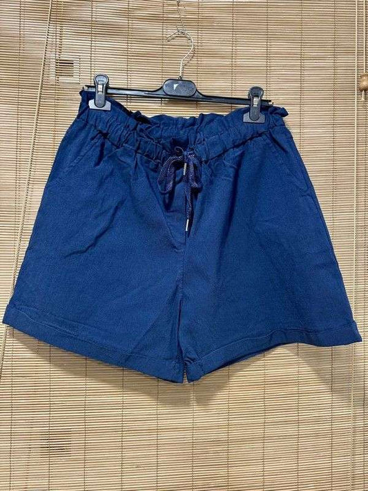 GRANDE TAILLE - Short bleu marine