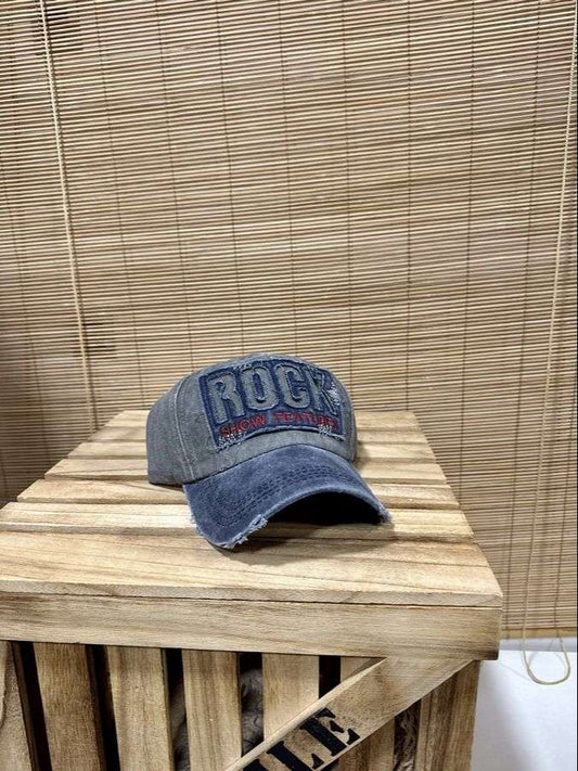 Casquette ROCK bleue