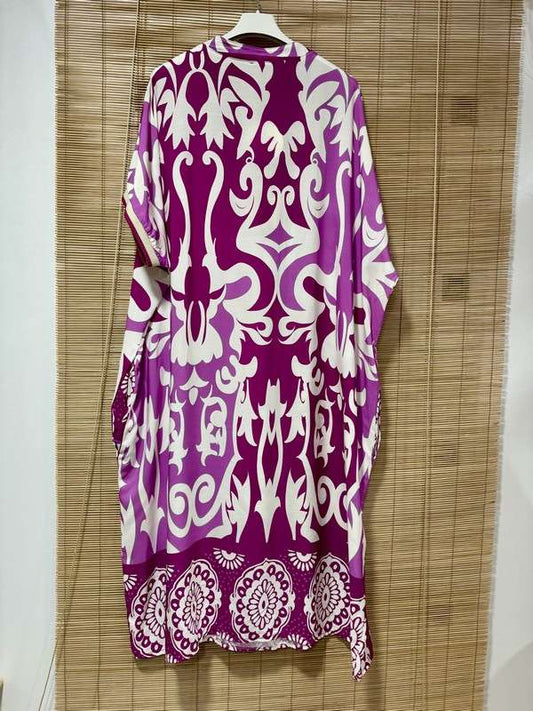 GRANDE TAILLE - Robe longue arabesques 11