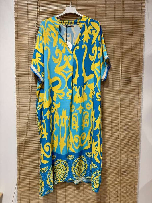 GRANDE TAILLE - Robe longue arabesques 10