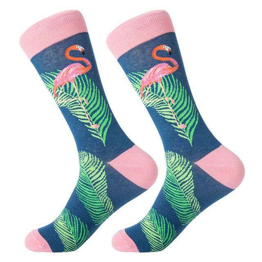 Chaussettes Flamants Roses