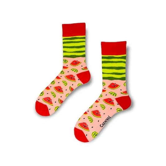 Carnival Socks - (36-41) - Chaussettes Pastèques