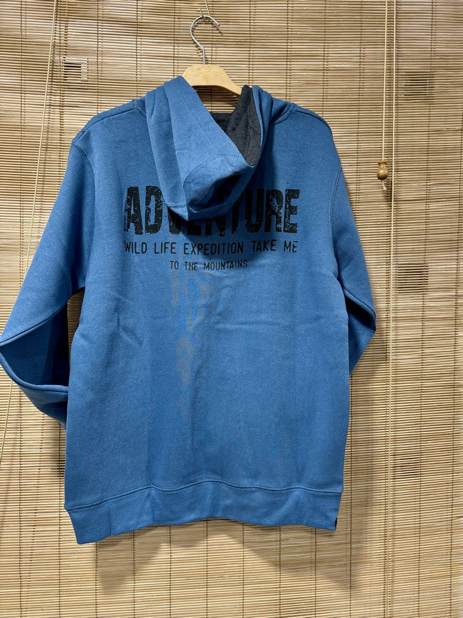 Sweat ADVENTURE bleu