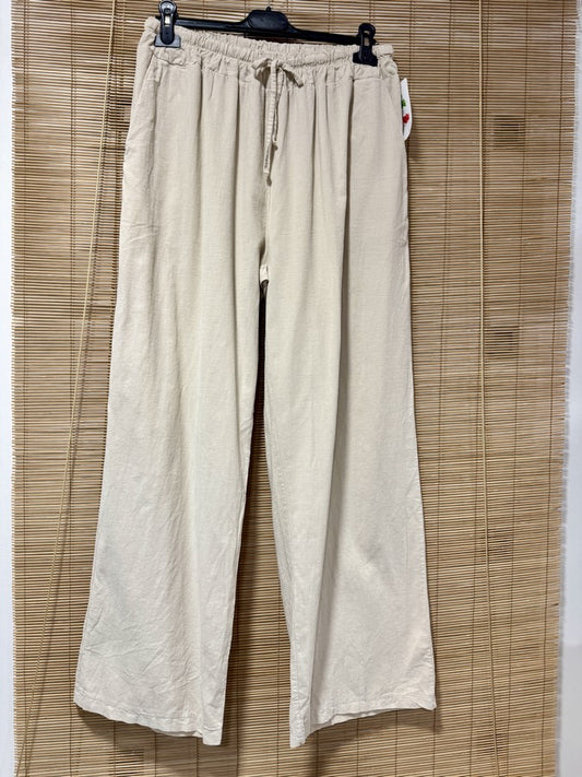 Pantalon en velours sable