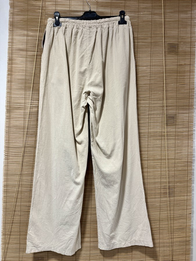 Pantalon en velours sable