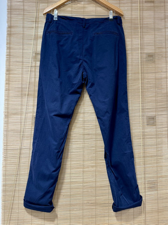 Pantalon Chino MARCUS bleu marine du 40 au 50
