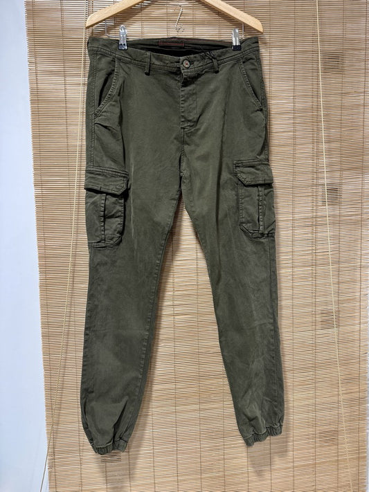Pantalon cargo MARCEL kaki du 40 au 50