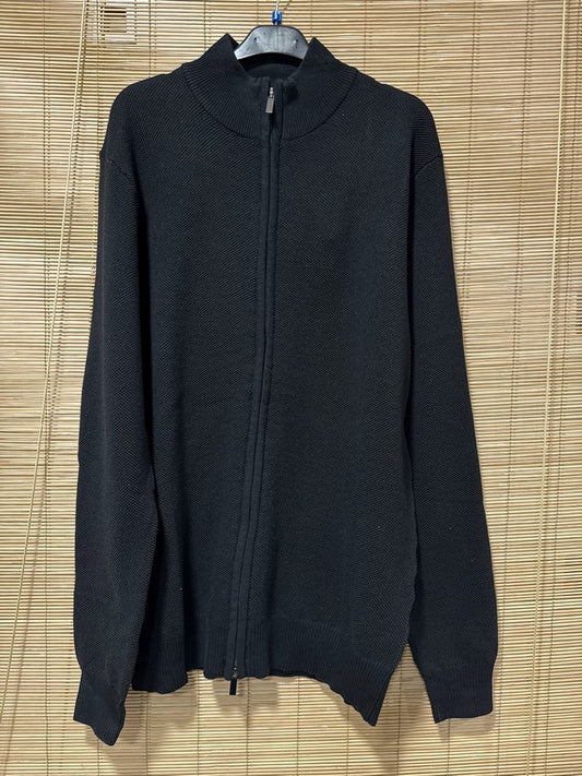 Gilet zippé CHARLES noir du M au XXL