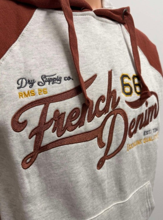 Sweat NATHAN brique du M au 2XL