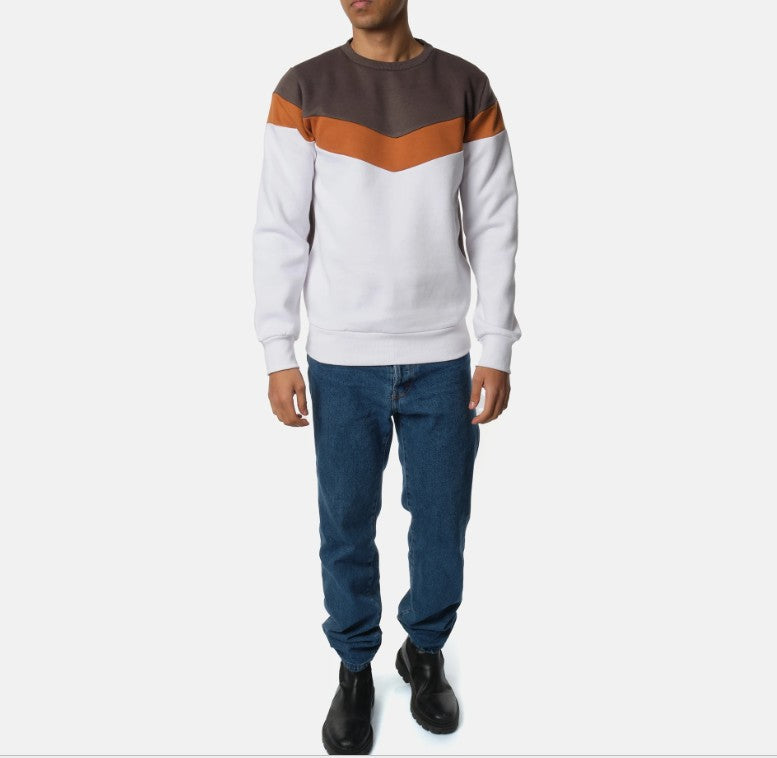 Sweat ELROND camel du S au 2XL