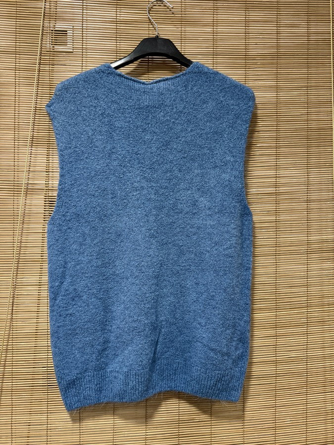 Pull débardeur TONYA bleu jean