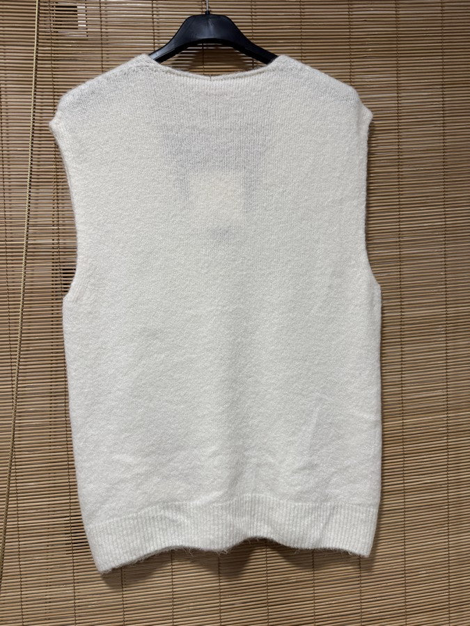 Pull débardeur TONYA blanc