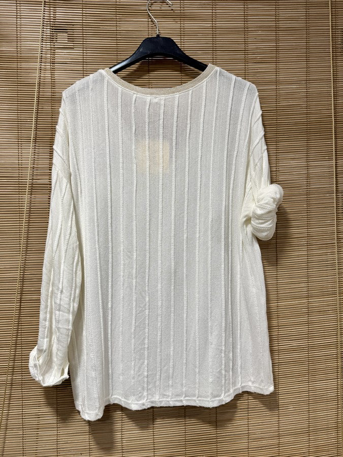 T-shirt manches longues FASHION blanc