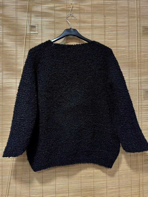 Pull doudou Nounours noir