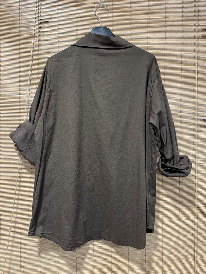 Chemise marron