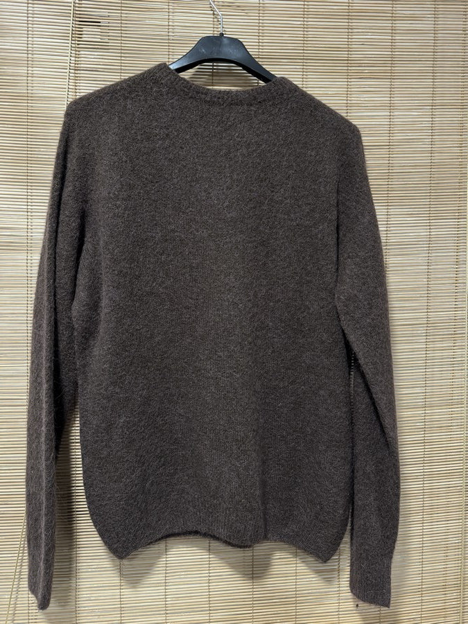 Pull CAMILLE col rond chocolat