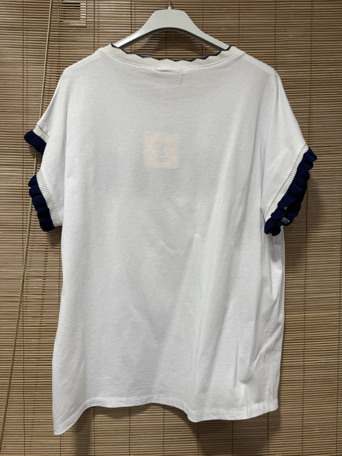 T-shirt AMOUR bleu marine