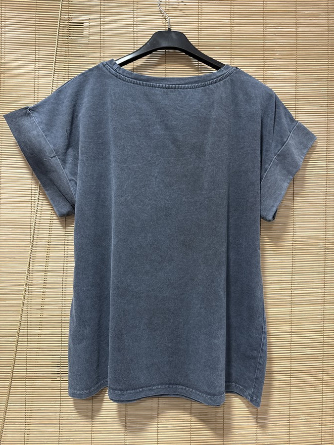 T-shirt anthracite LOBSTER