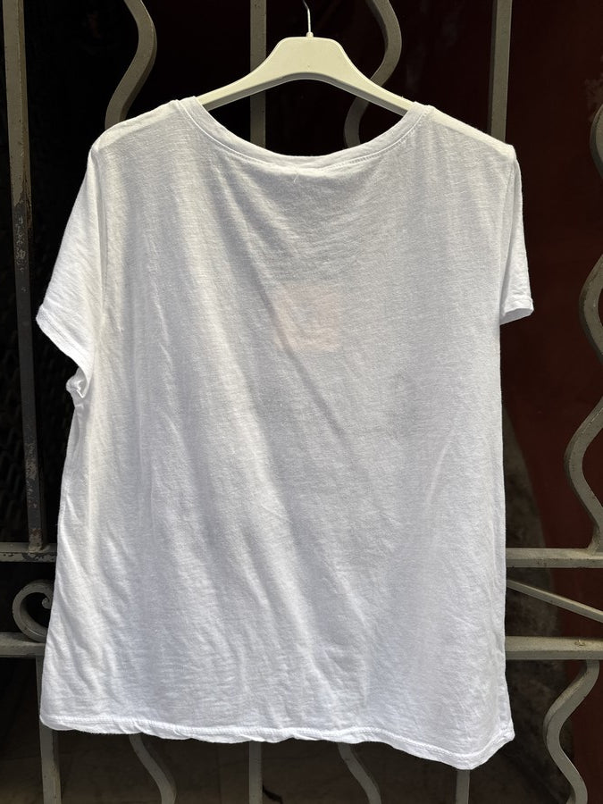 T-shirt Le soleil dans le Coeur noir