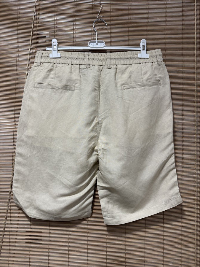 Short en lin KACEY beige