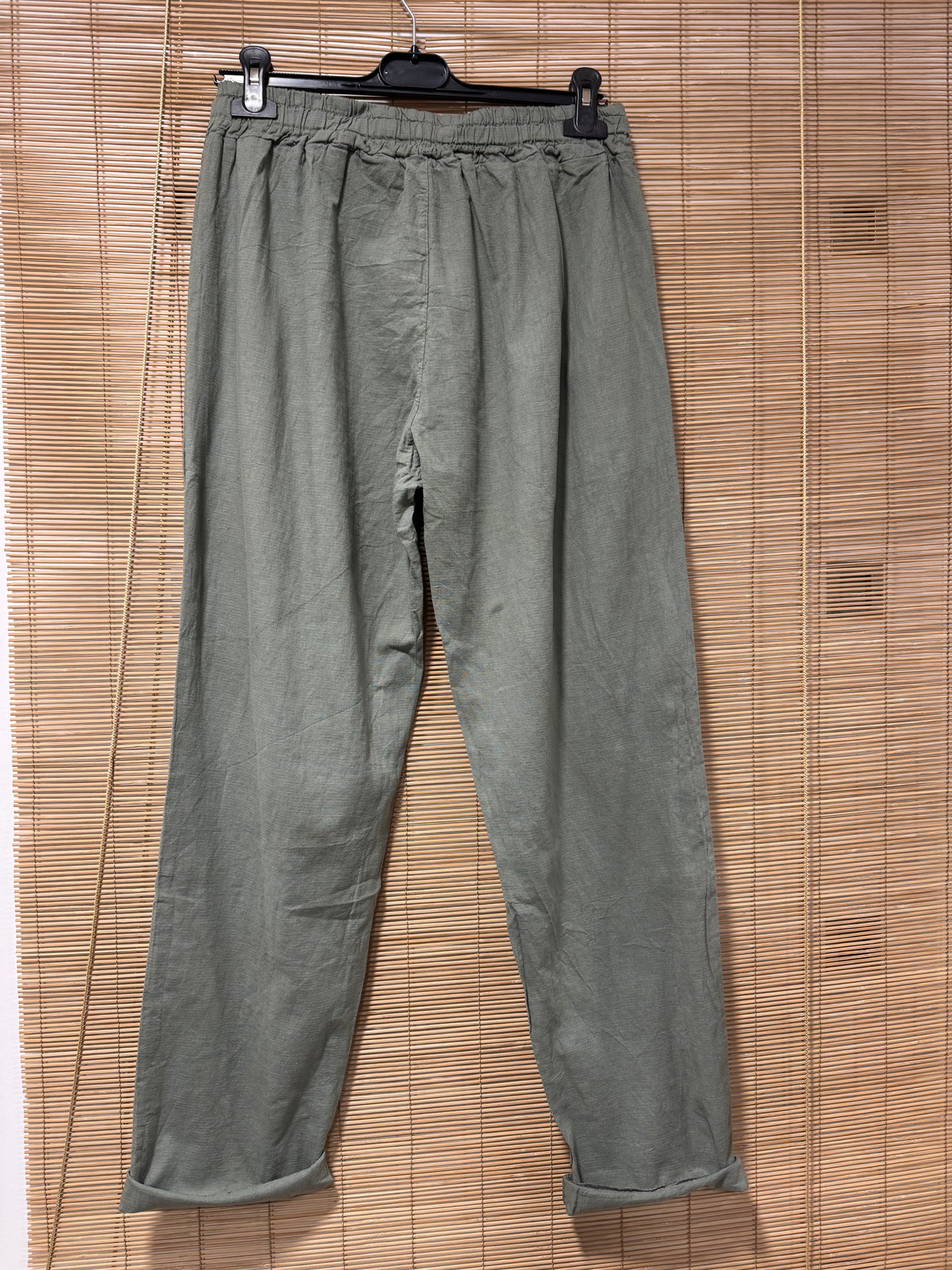 Pantalon en lin REEP kaki