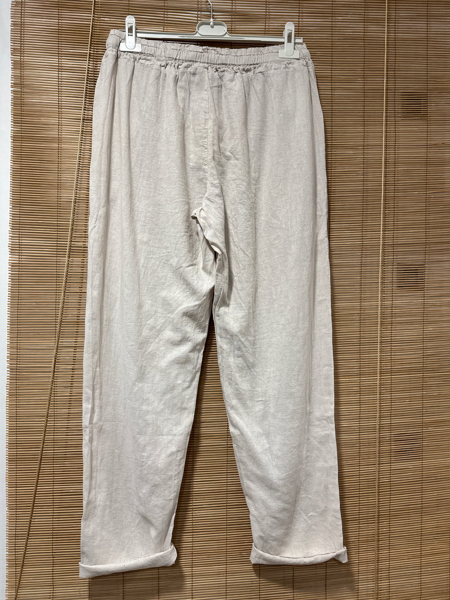 Pantalon en lin REEP sable