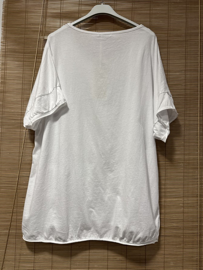 GRANDE TAILLE - T-shirt SOHO blanc