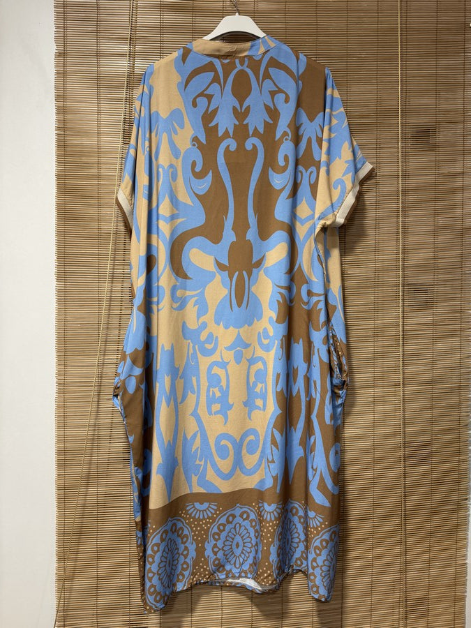 GRANDE TAILLE - Robe longue arabesques 13