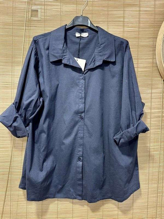 Chemise bleu marine