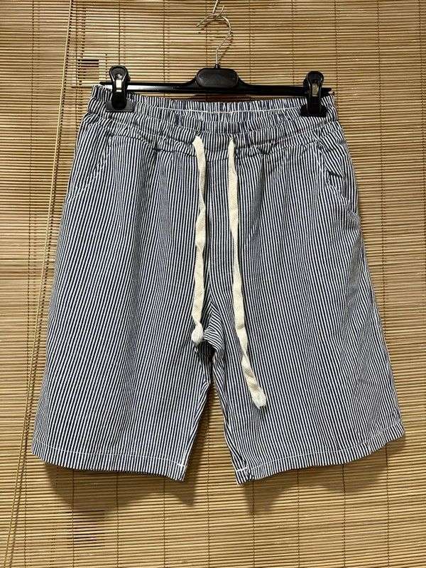 Short rayé AMARO bleu marine