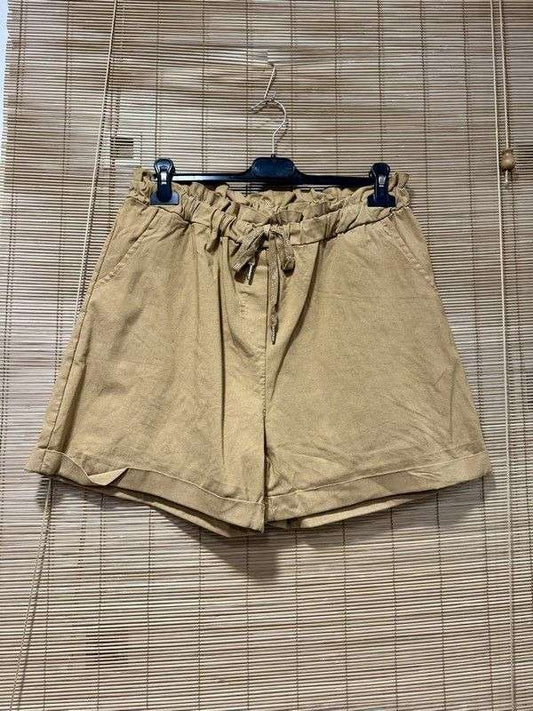GRANDE TAILLE - Short camel