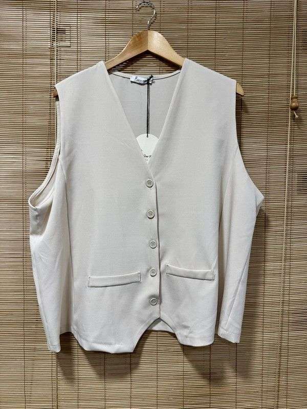 GRANDE TAILLE - Gilet sable