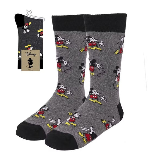 MICKEY - Chaussettes grises 36-41