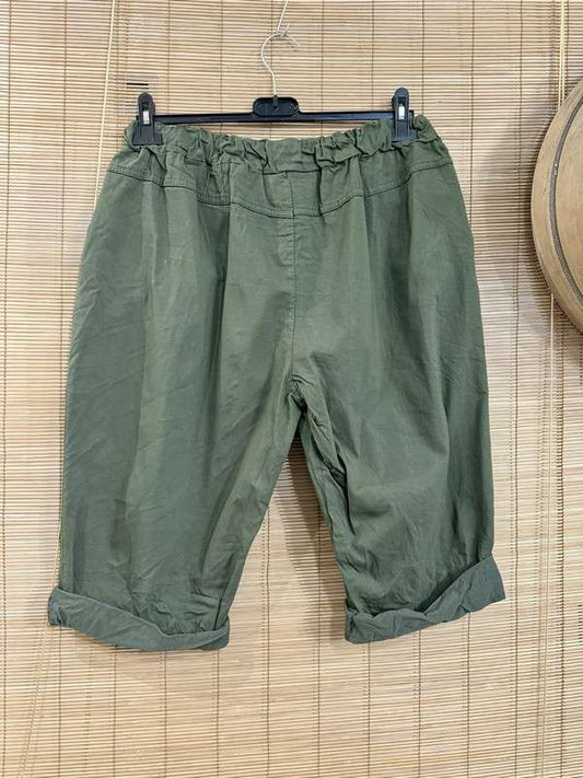 GRANDE TAILLE - Bermuda kaki