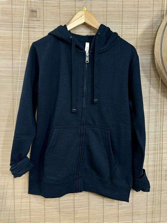Sweat zippé LEANDRO noir