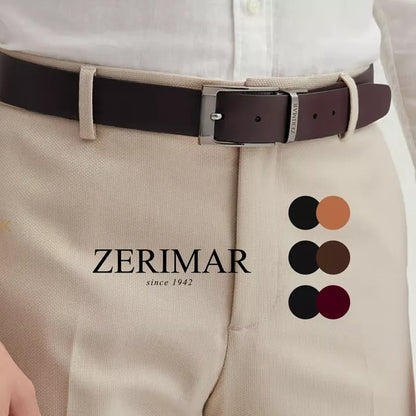 Ceinture homme en cuir 110cm Negro Cuero