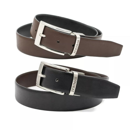 Ceinture homme en cuir 110cm Negro Marron