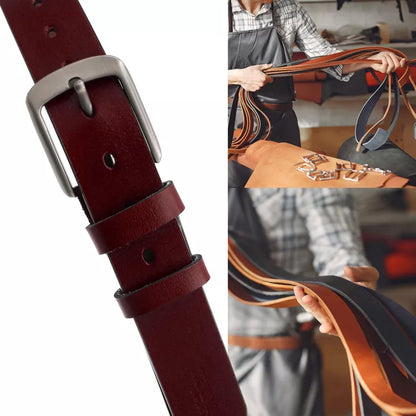 Ceinture Tan homme en cuir 110cm