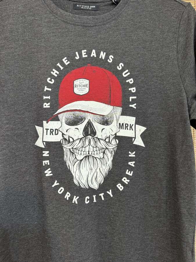 T-shirt homme ACHILLE gris