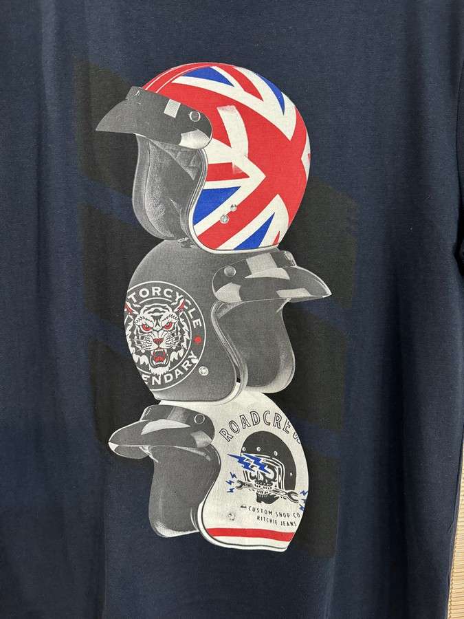 T-shirt homme LONDON bleu marine